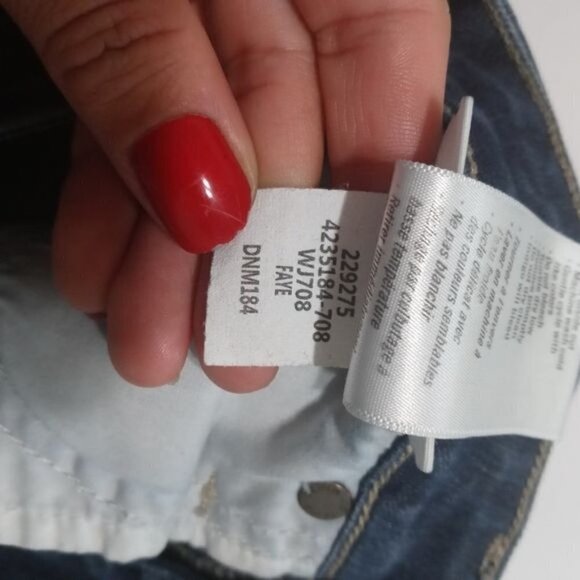 Paige Hoxton Side Stripes Raw hem Ankle Jeans Size 29 in Blue Color - Picture 12 of 16